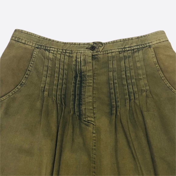 Vintage Isabel Marant Etoile Green Pleated Skirt green - Picture 5 of 8